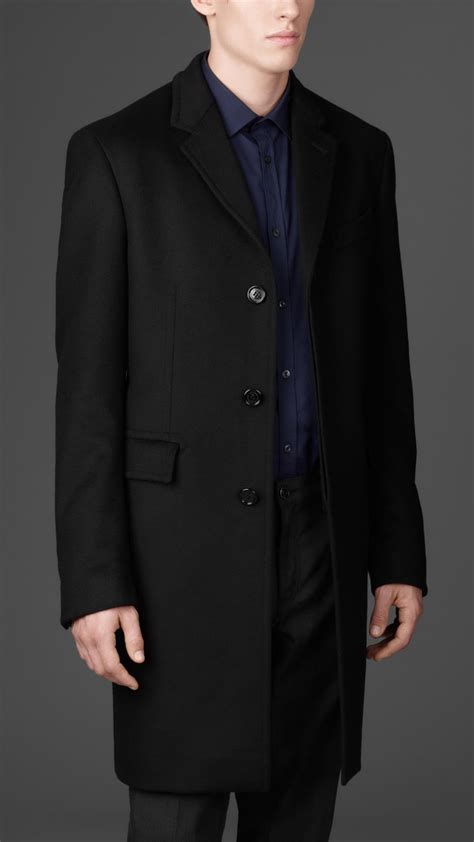 burberry london men's long wool cashmere top coat|burberry kensington double breasted cashmere.